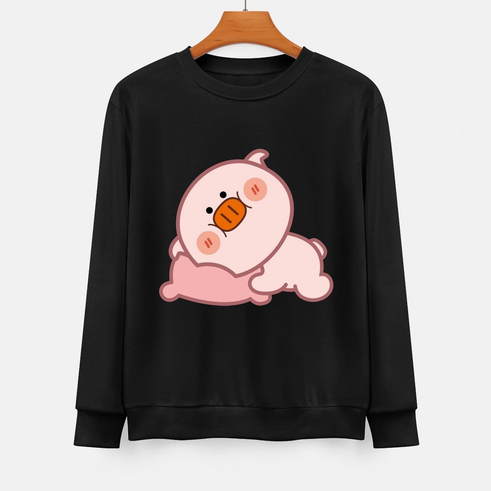 Front Patterned Long Sleeve TopMinimal StreetLine